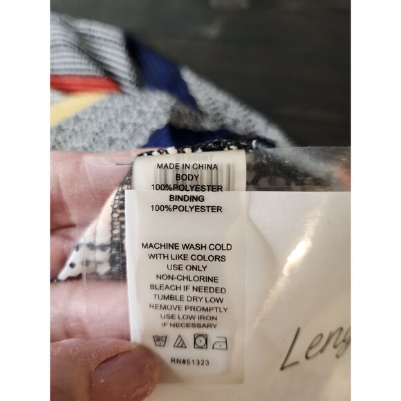 VINCE CAMUTO TANK TOP HI LO SHEER STRIPED SIZE‎  MED - Picture 4 of 5